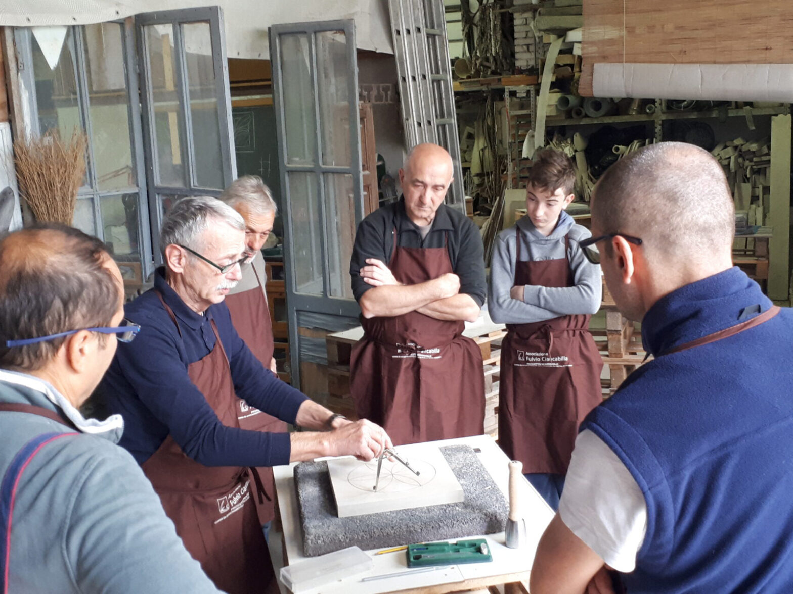 09-03-2024 | Corso base di introduzione alla scultura su pietra arenaria – sesta edizione